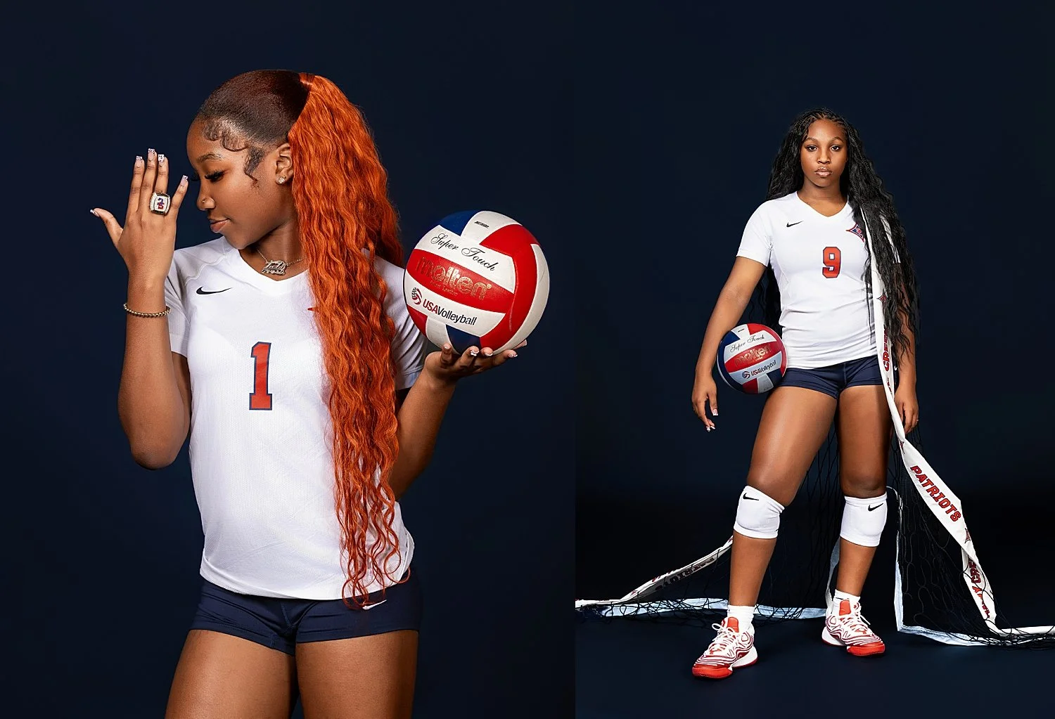 women show off their sports by Tiaras Monet Photography