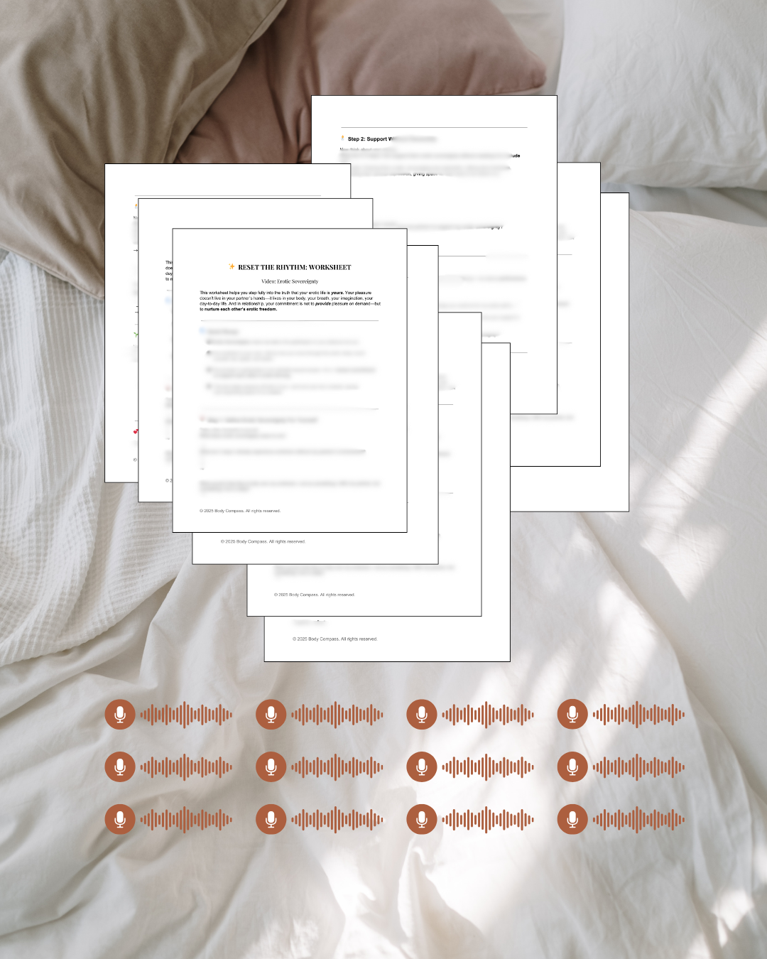 Daily Life-Changing Audios for 10 Days + Accompanying Pdfs