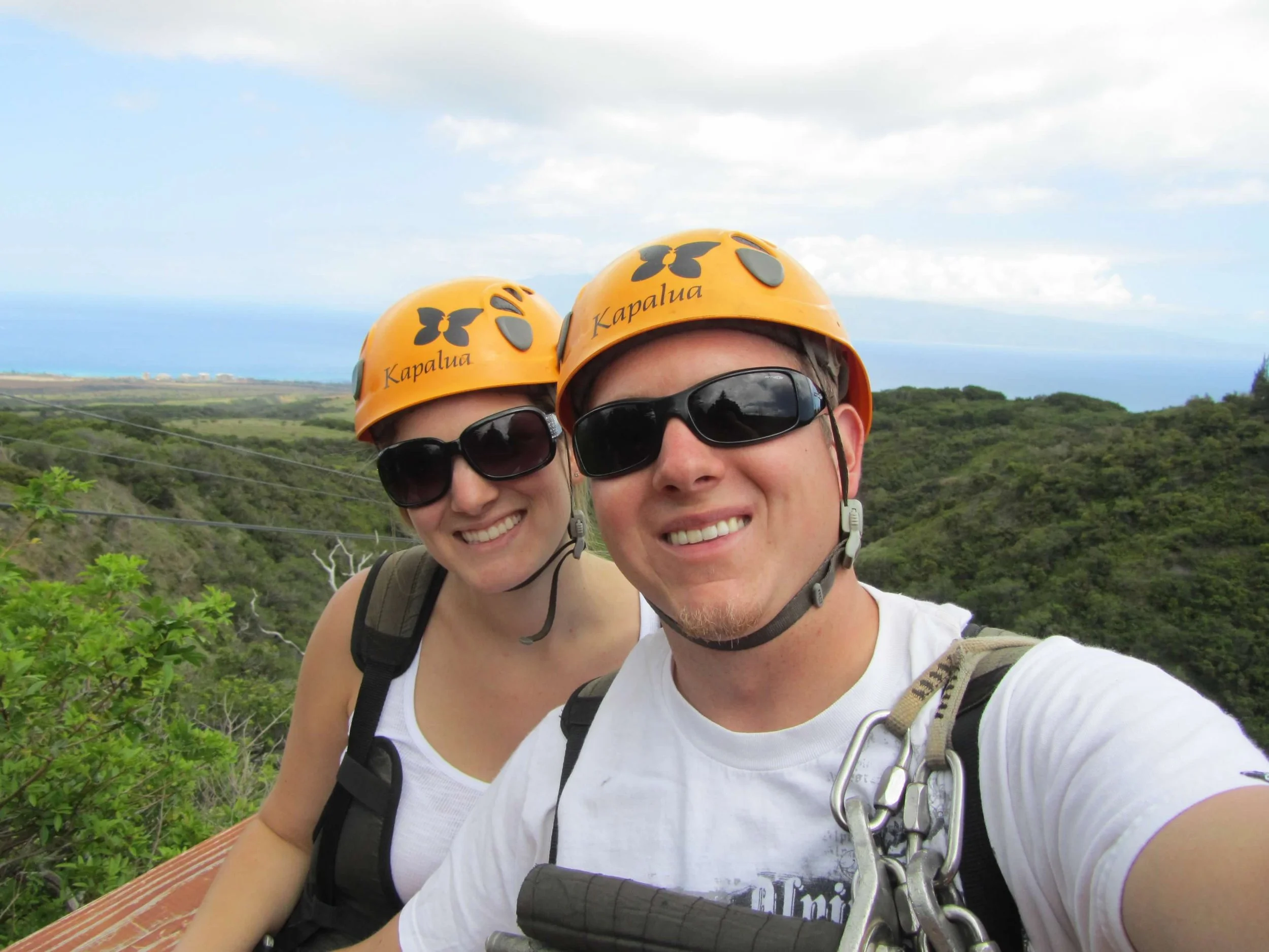 James and Nicole Hawaii zipline (1).JPG