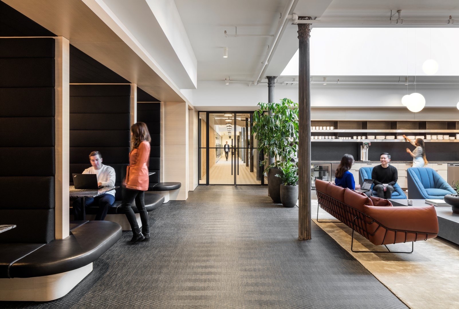 An image of the café