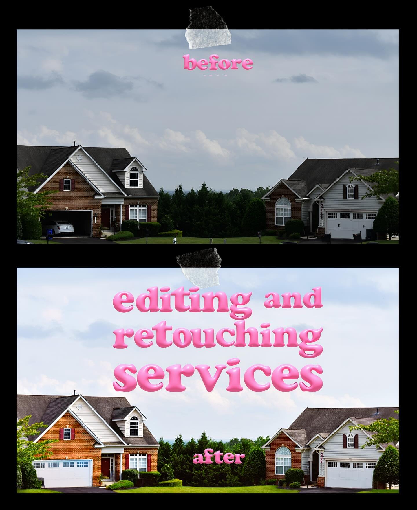 Before &amp; after we provide retouching editing, &amp; photoshop services 🧚🏻
