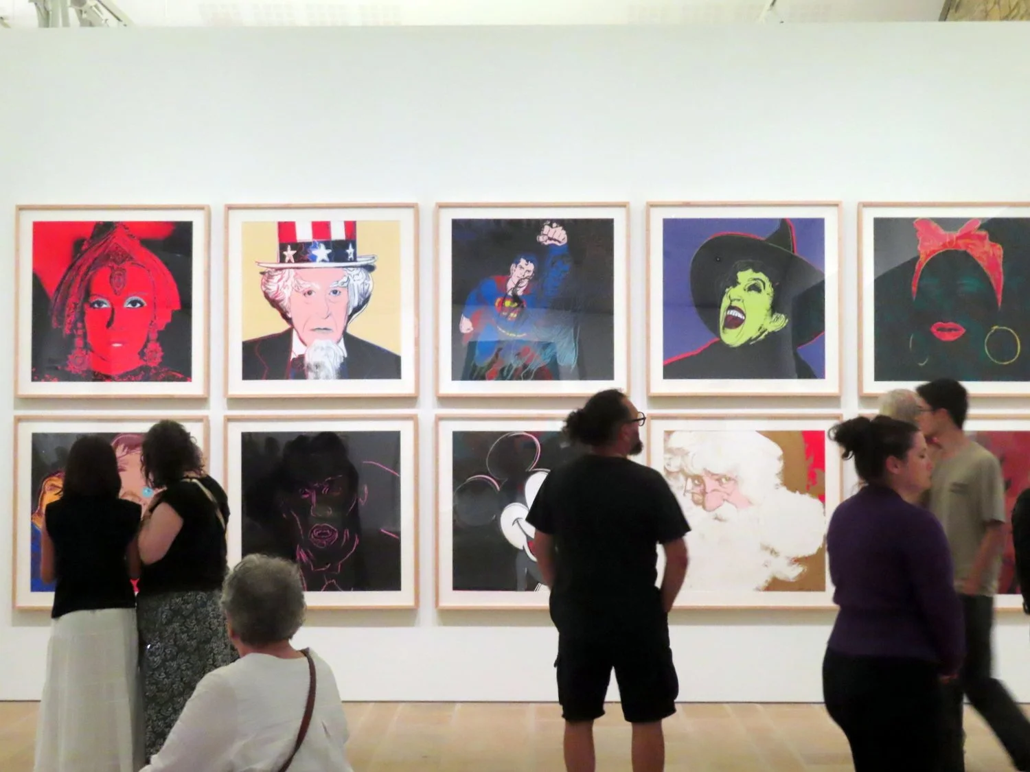 andy warhol展览现场