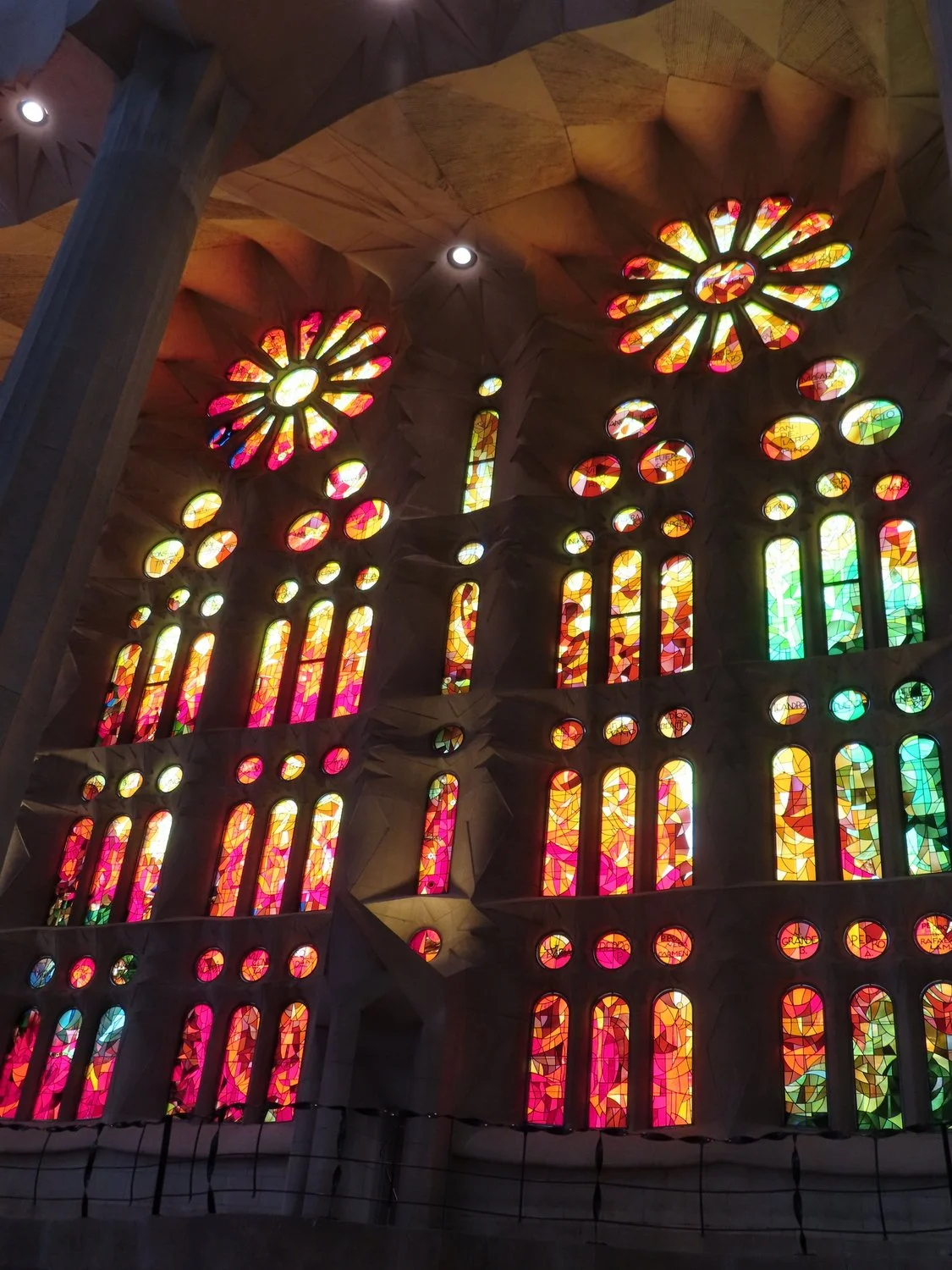 巴塞罗那/圣家堂/花窗