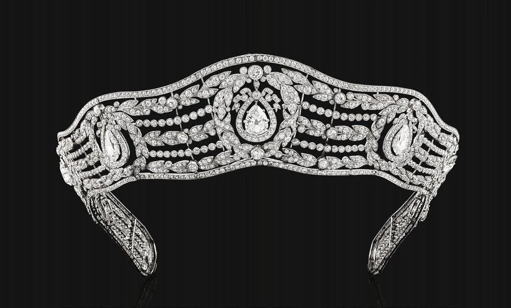 Dynastic Jewels/王朝珠宝/巴黎海军府/Lady Beit Tiara /Cartier Paris, 1909