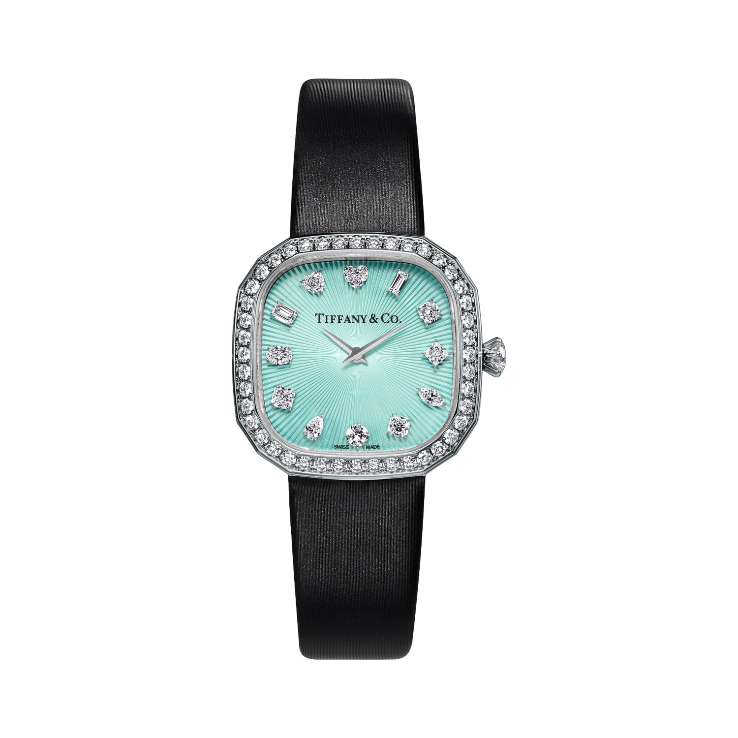 Tiffany+Eternity系列18K白金镶钻28毫米枕形表壳腕表，蒂芙尼蓝表盘+(1).jpg