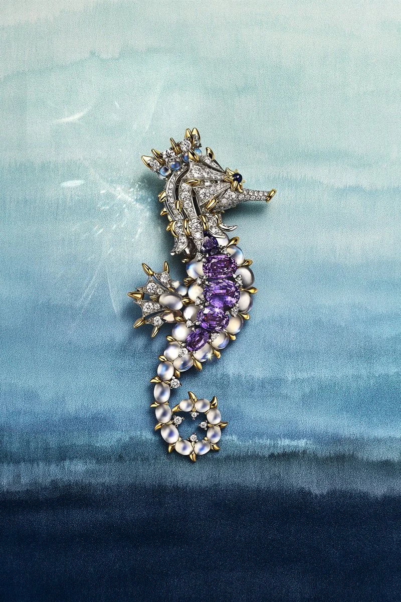 海龙幻舞（Seahorse）主题胸针