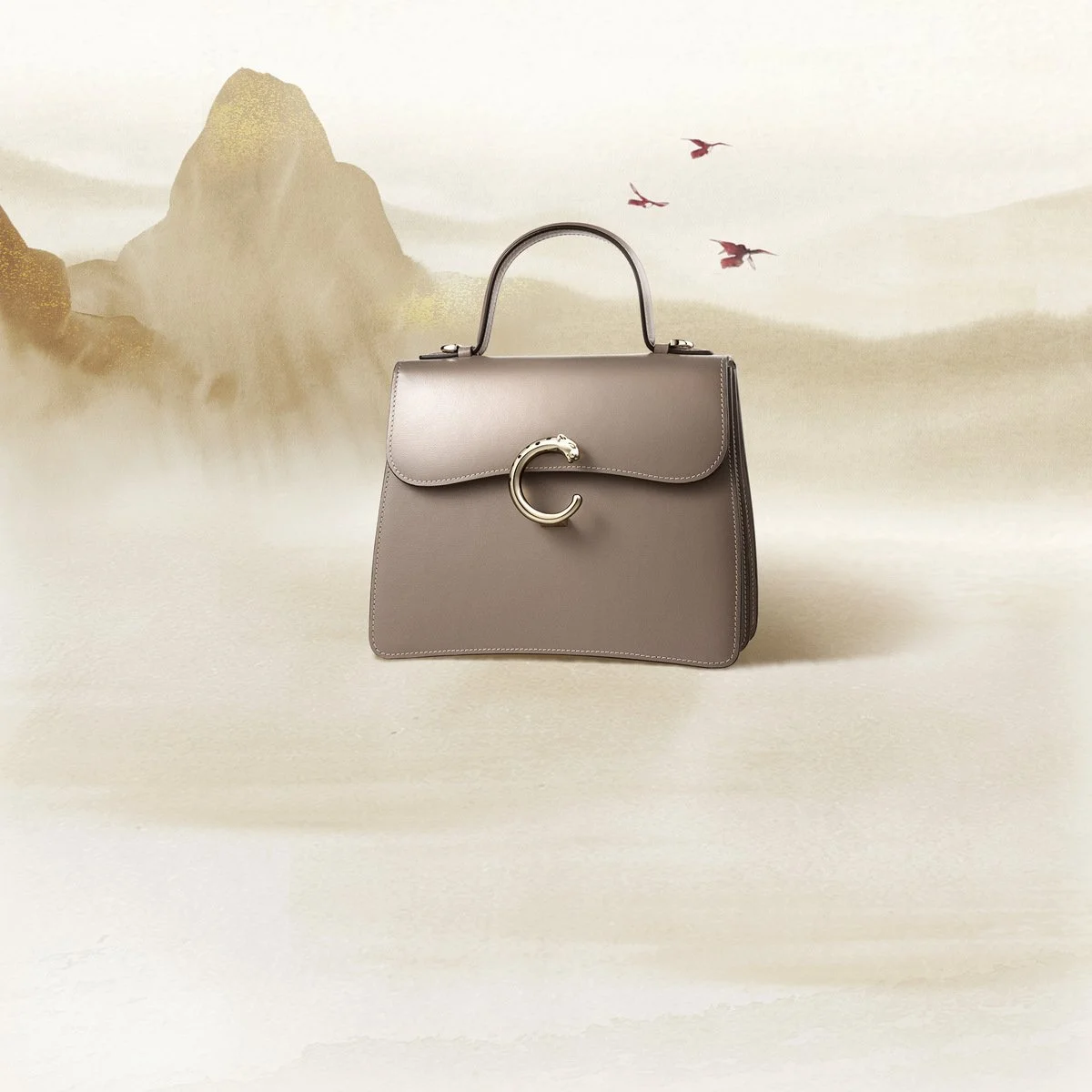 Panthère+de+Cartier卡地亚猎豹系列手袋