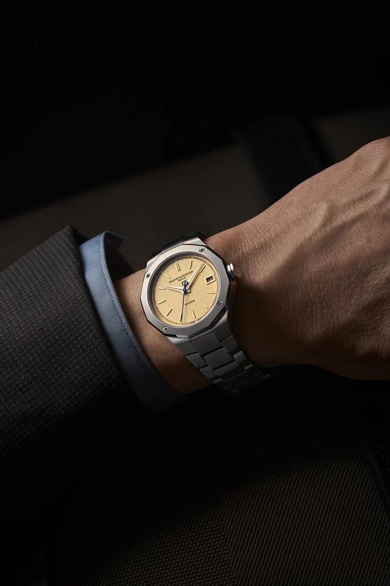 利维拉系列日历Baumatic自动上链腕表10822