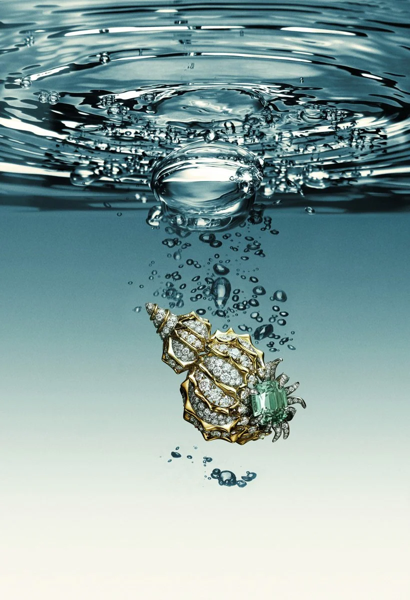 瀚海星螺主题胸针