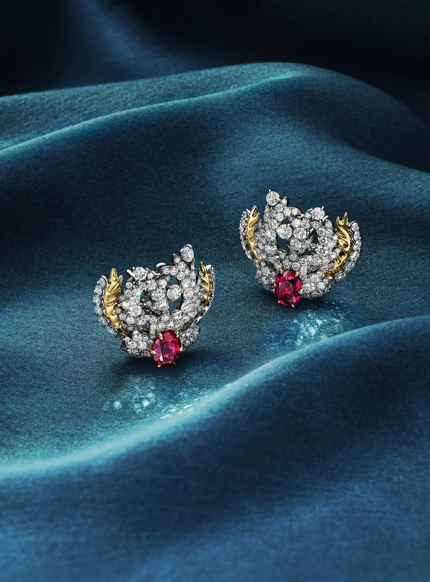 花舞海葵主题耳环