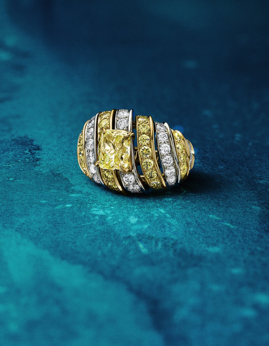 瀚海星螺主题戒指