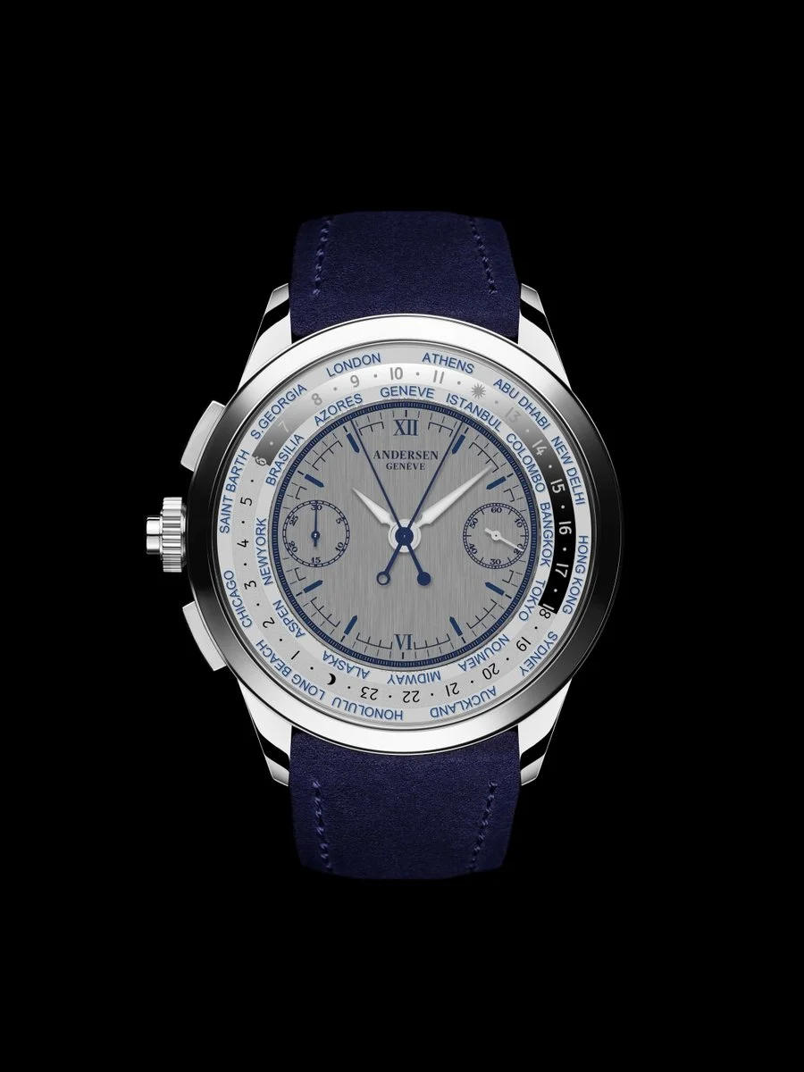 ANDERSEN GENÈVE Split Second Chronograph Worldtime