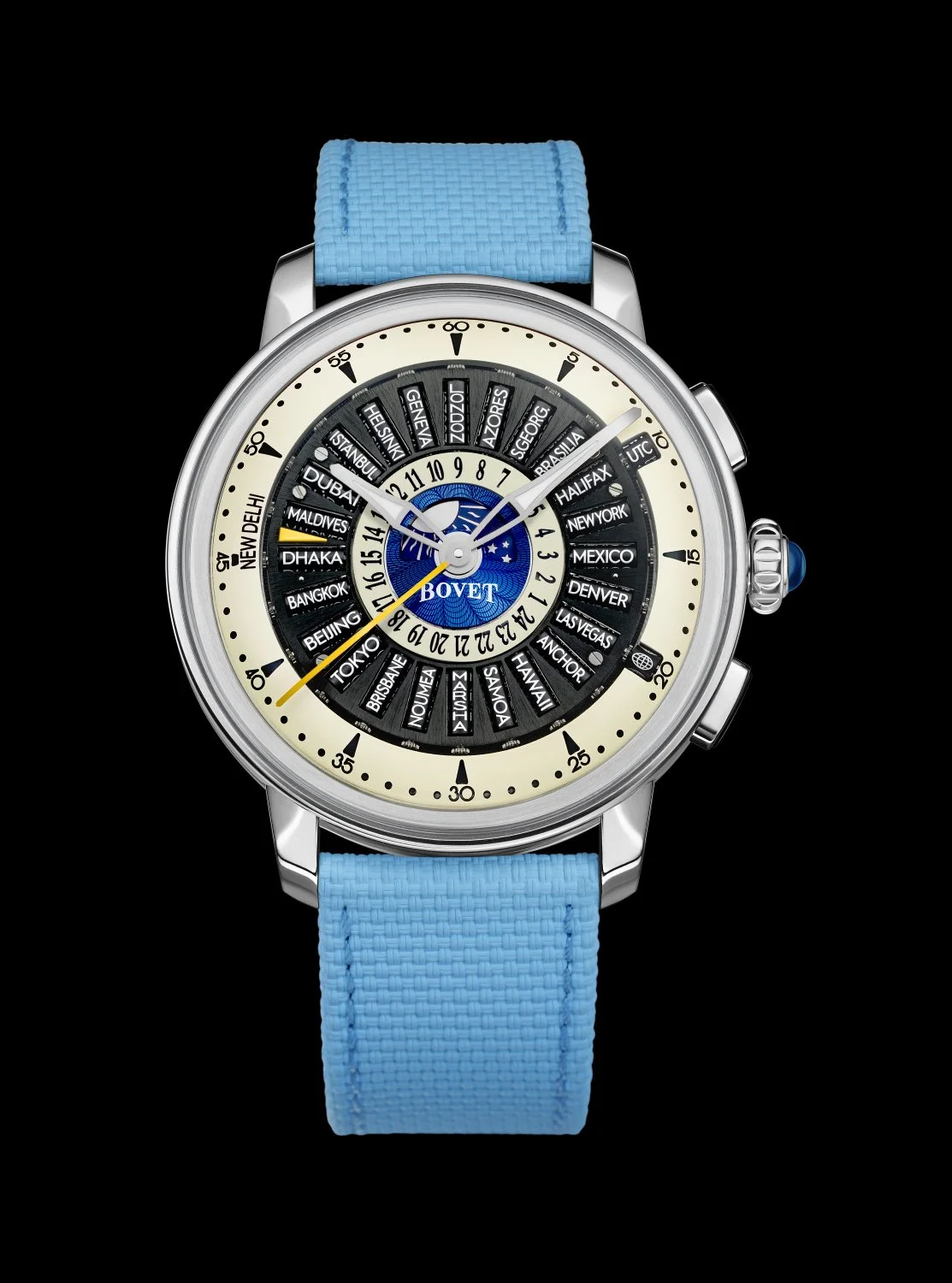 男士复杂功能腕表奖：BOVET 1822 Récital 30钛金属腕表