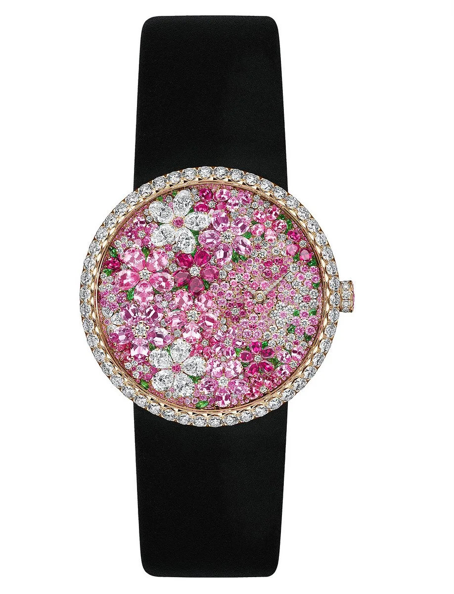 珠宝表奖：DIOR MONTRES La D de Dior Buisson Couture玫瑰金腕表
