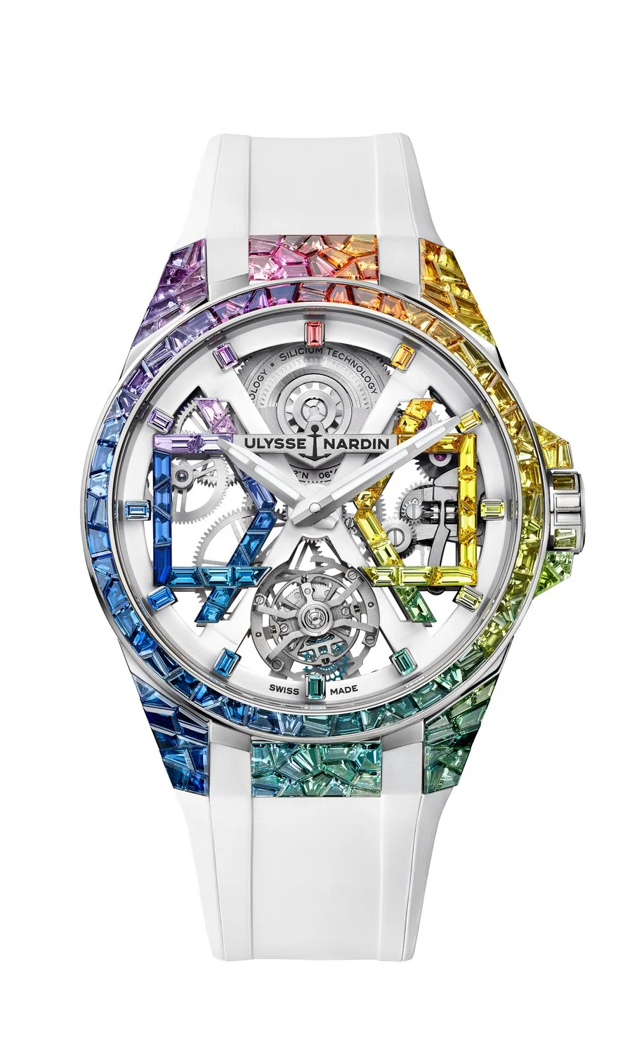 最佳镂空腕表：ULYSSE NARDIN 雅典表 Blast [Sparkling Rainbow]