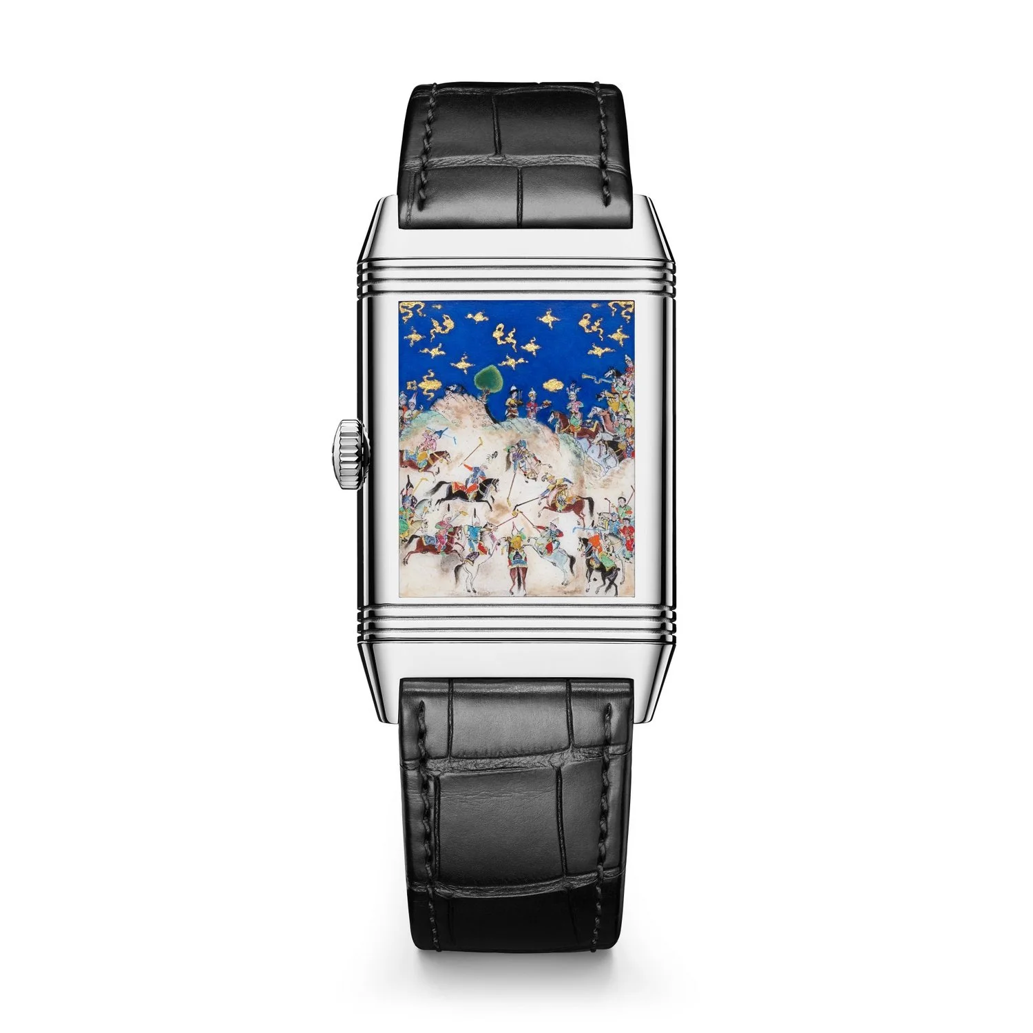 最佳装饰工艺腕表：JAEGER-LECOULTRE 积家 翻转系列珐琅《列王纪》特别版