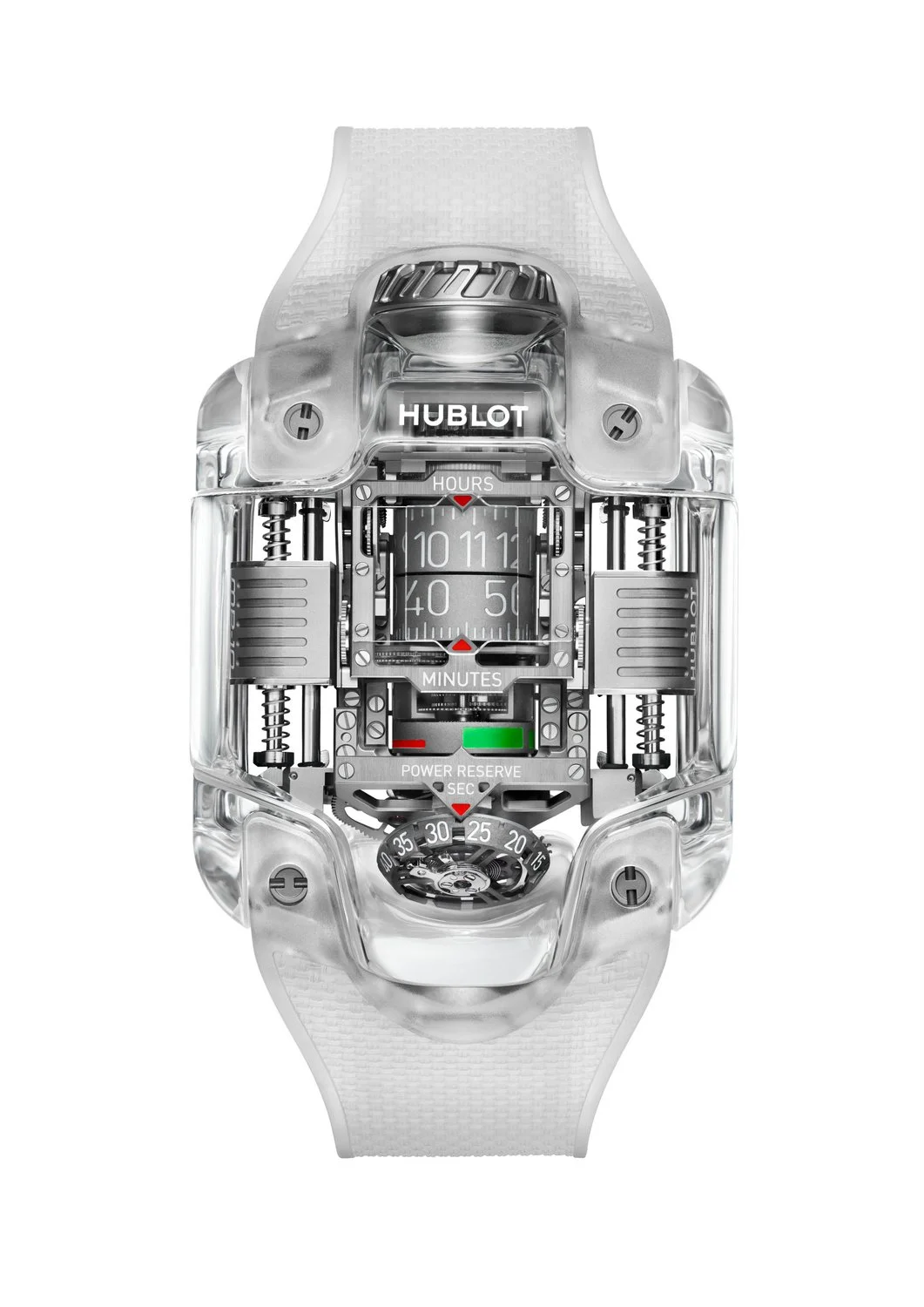 最佳复杂腕表：HUBLOT 宇舶 MP-10 双垂直上链陀飞轮蓝宝石腕表