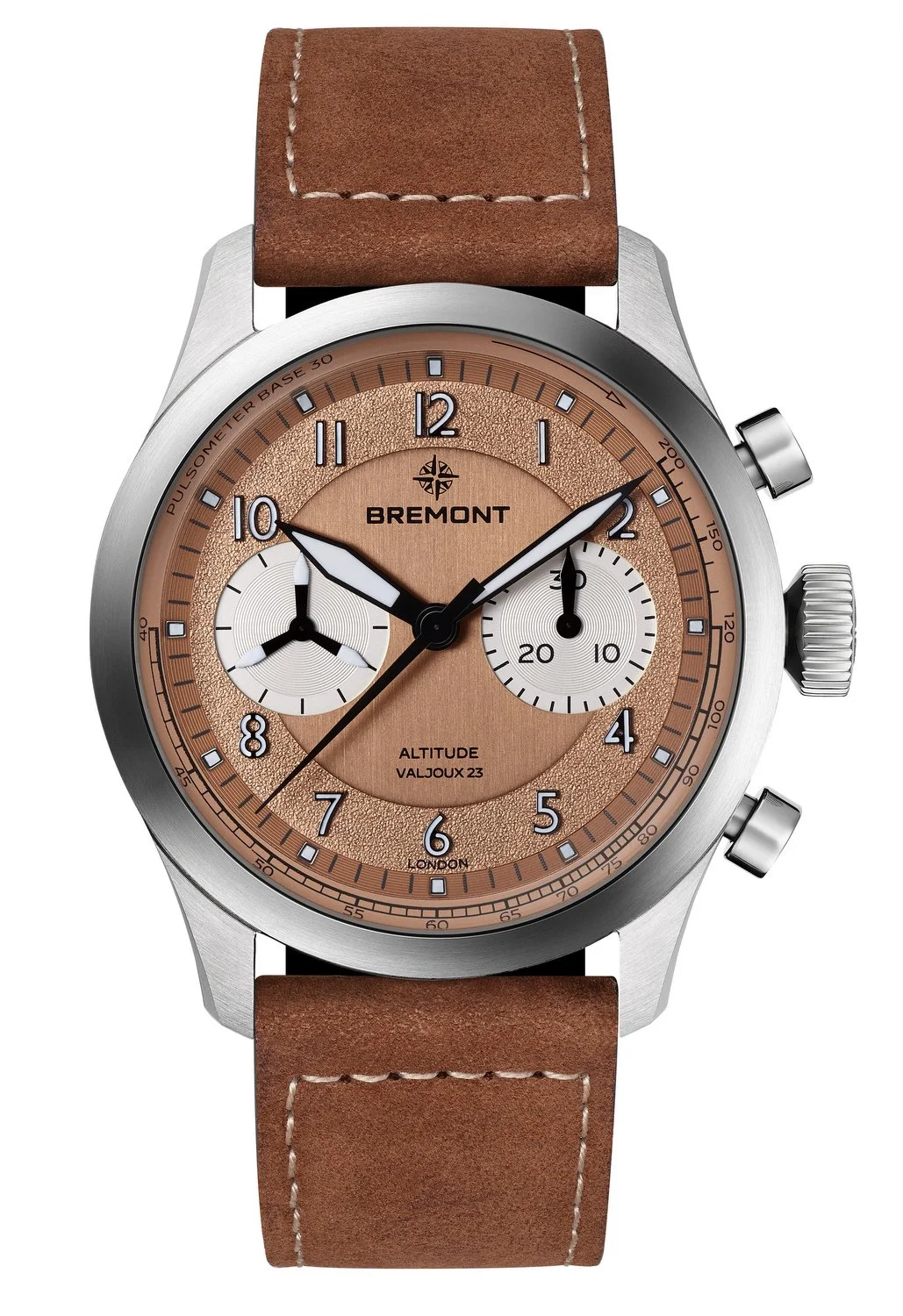 Bremont 的 Altitude Chronograph Pulsograph Valjoux 23