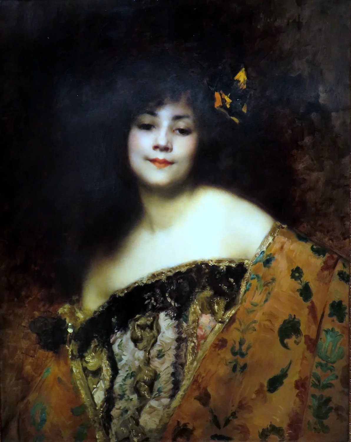 JUANA ROMANI绘画作品:Autoportrail en SALOME,BRAFA 布鲁塞尔 2026 艺术展