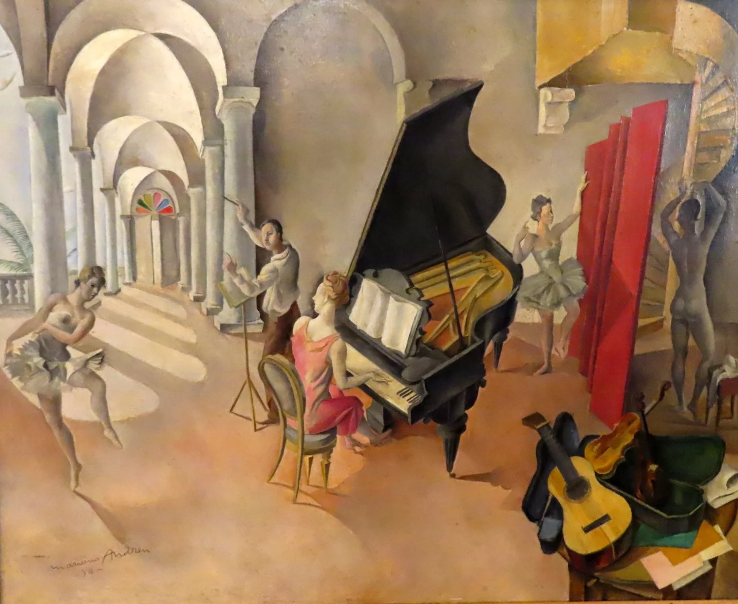 Dancing Lesson (1930)/Marià Andreu i Estany