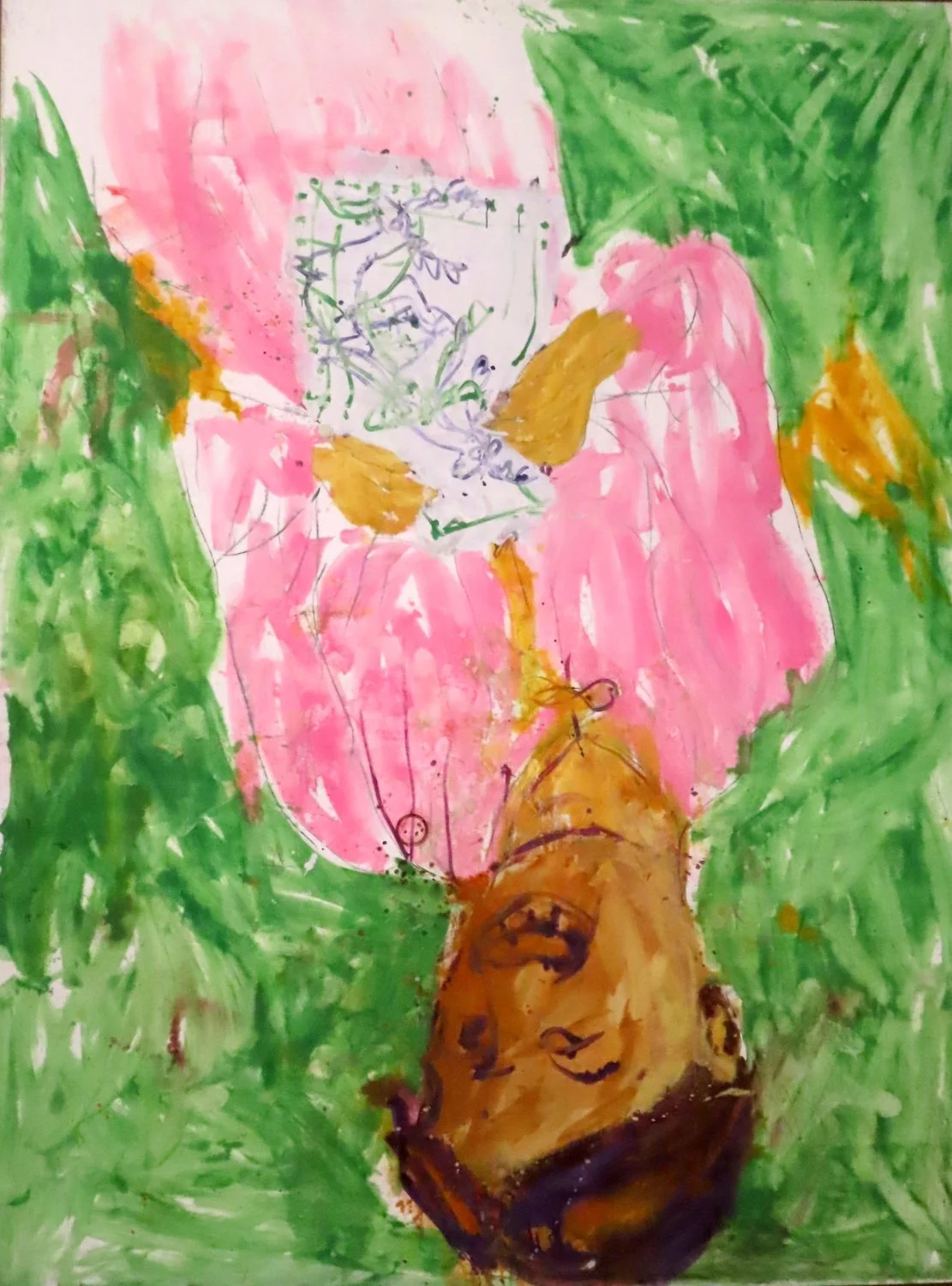 Meine Mutter/Madame Cézanne/Georg Baselitz/1998