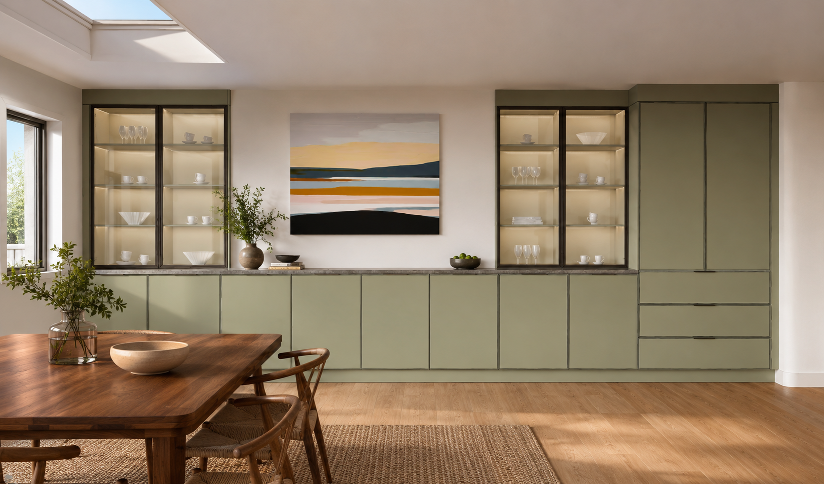 PROJECT 5: 
Private residence Islington dining area