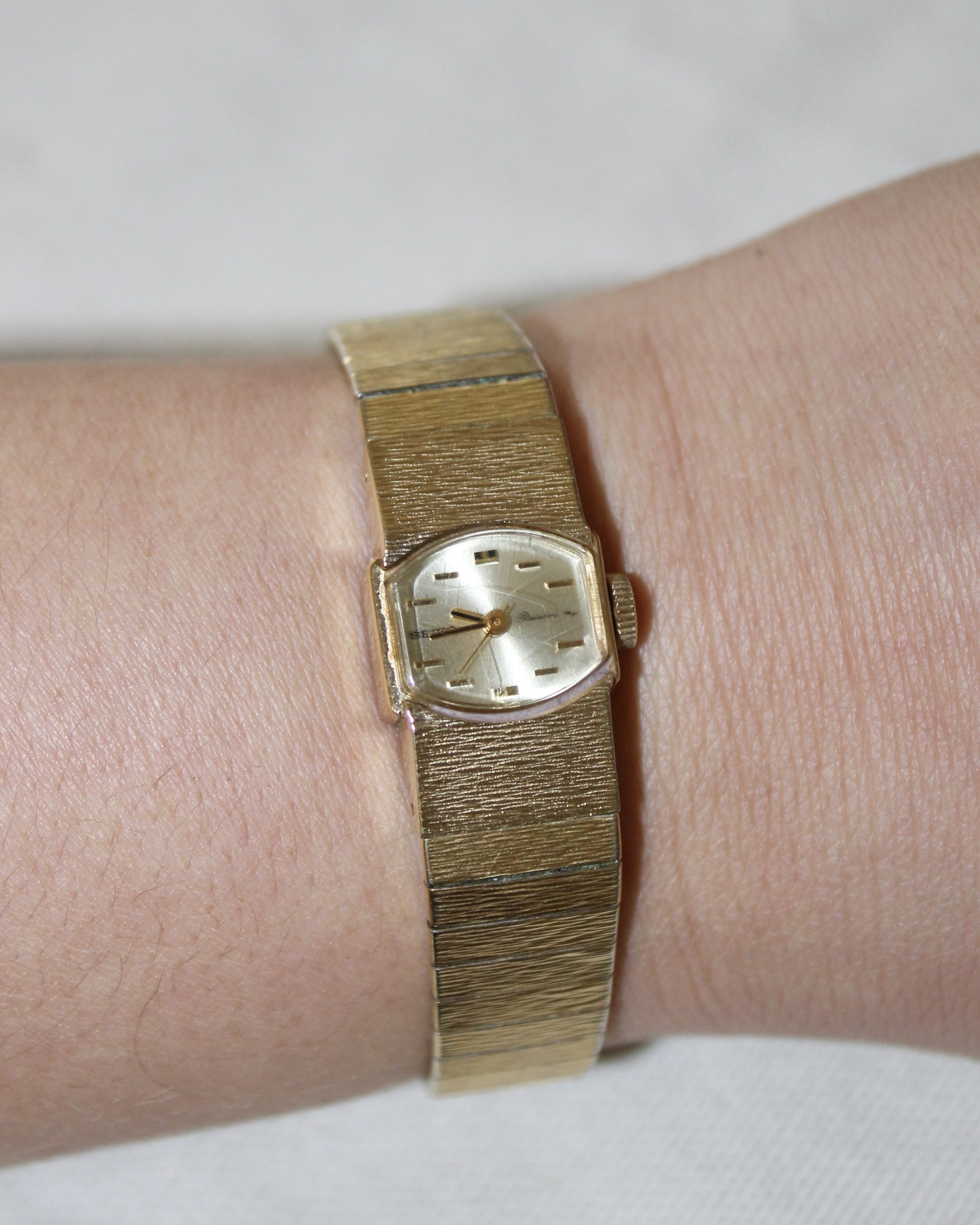 1960s Seiko Rainbow Wind Up Watch