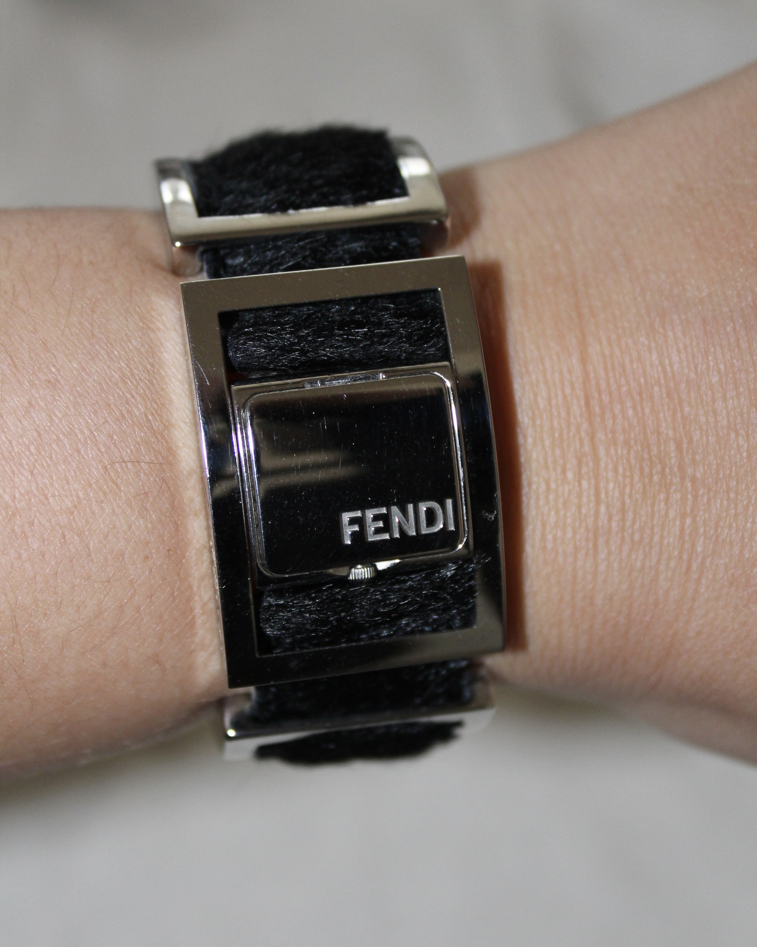 Fendi Flip Face Fur Watch