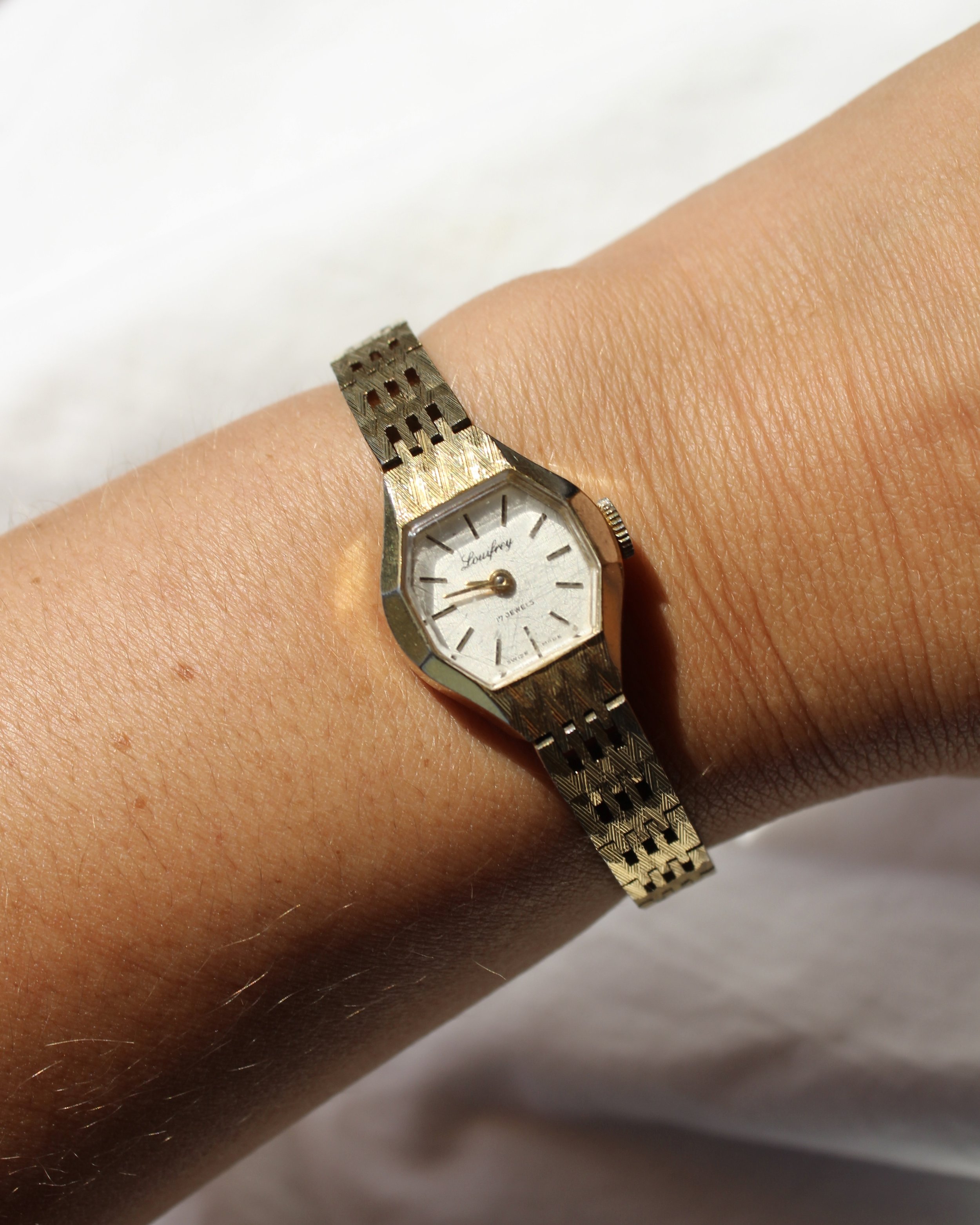 1970s Louifrey Octagon Watch