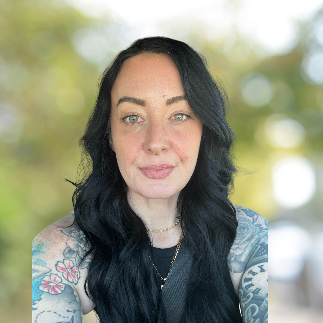 Portrait of Katie Petty, licensed clinical social worker at Sanity Center.