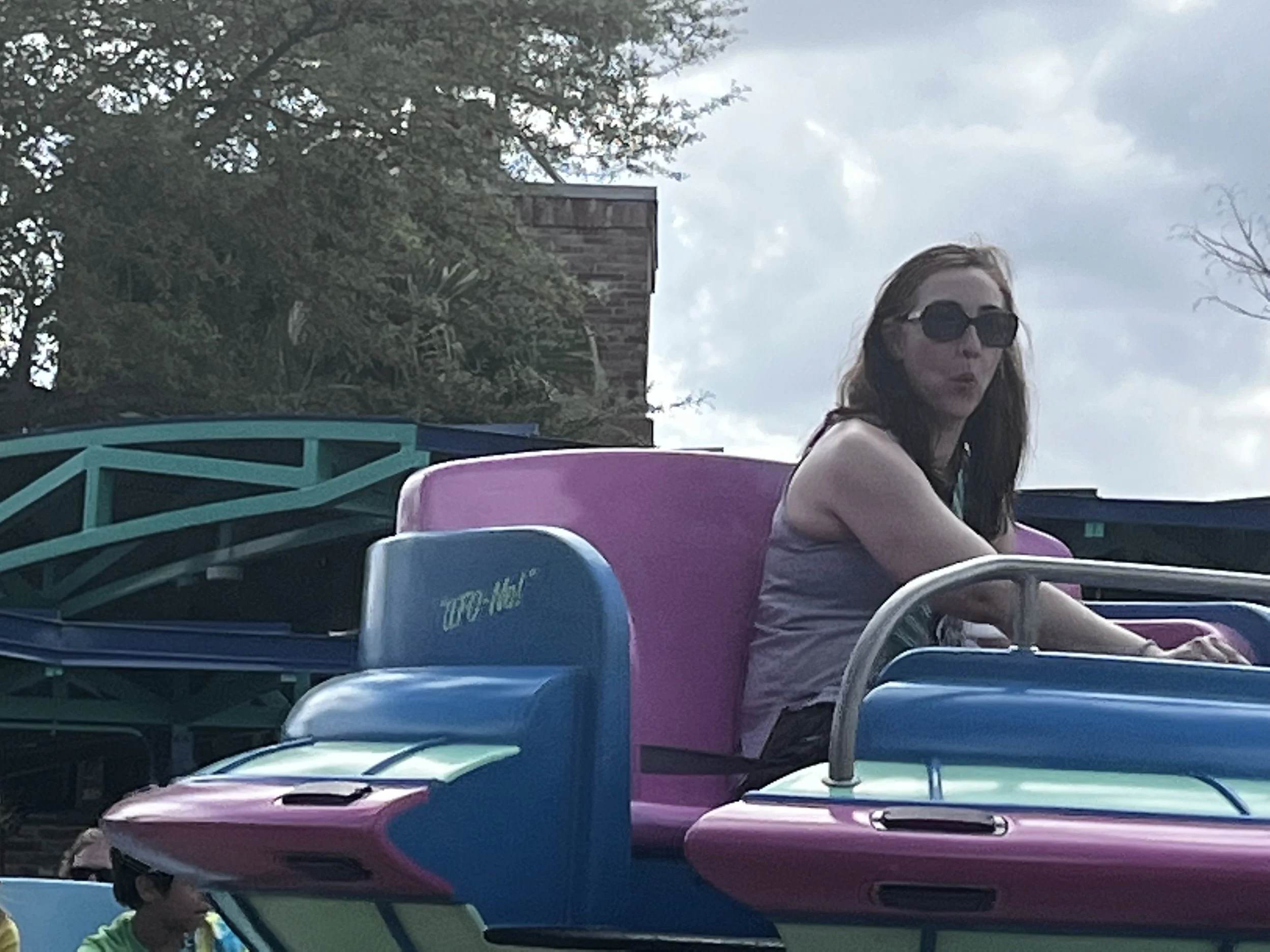 Riding the rides
