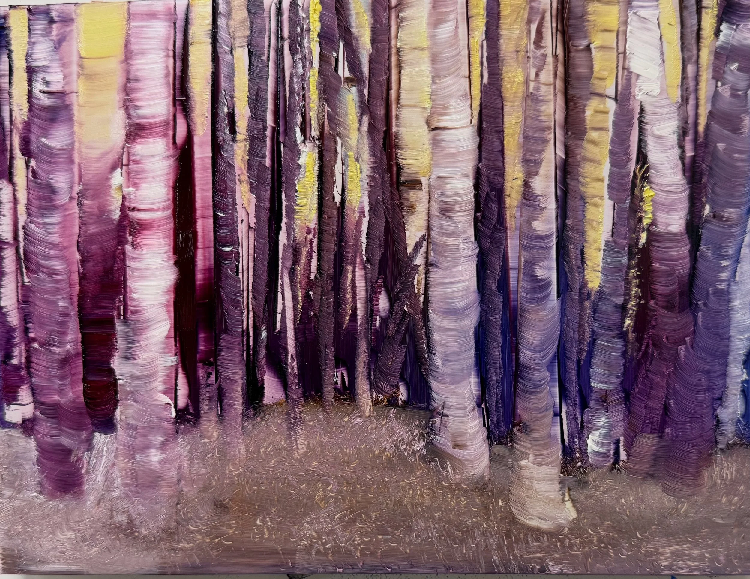 Winter, 6x8 Oil on Aluminum (Available)