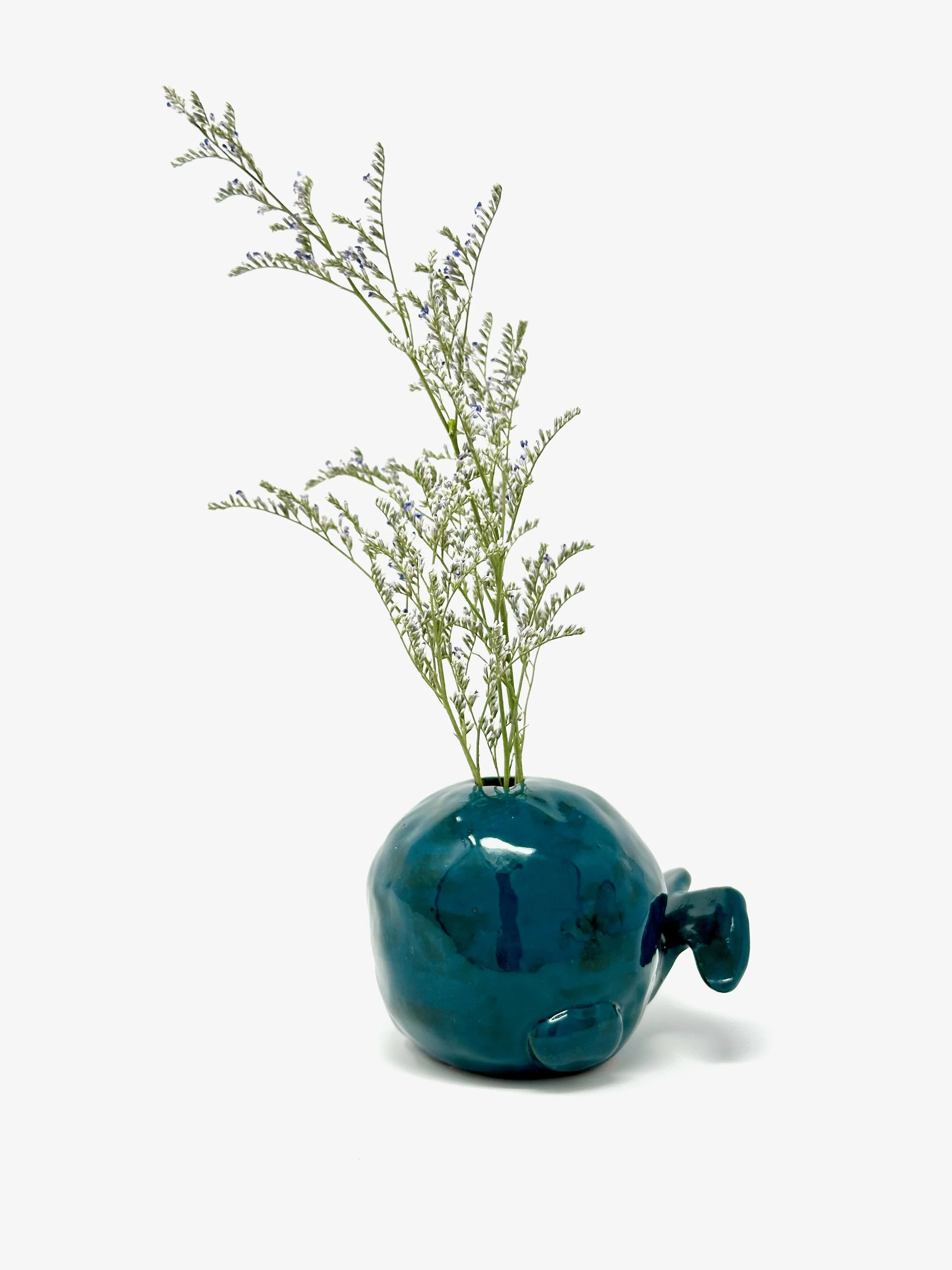 Whale Bud Vase