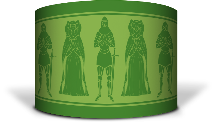 Sir Percival in Gauntlet Green