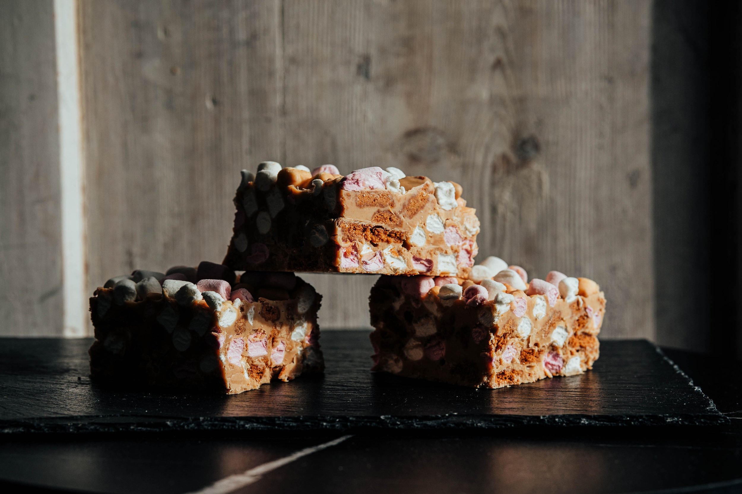 Biscoff Rocky Road