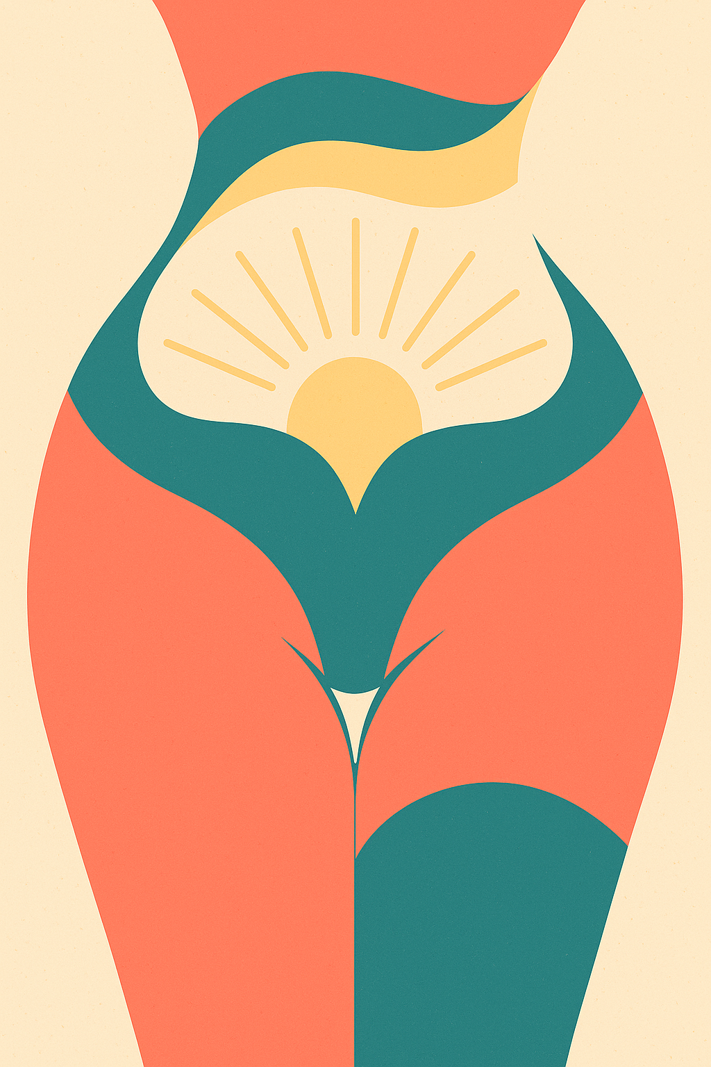 The clitoris. Where it actually is, how it moves, and why your nervous system cares