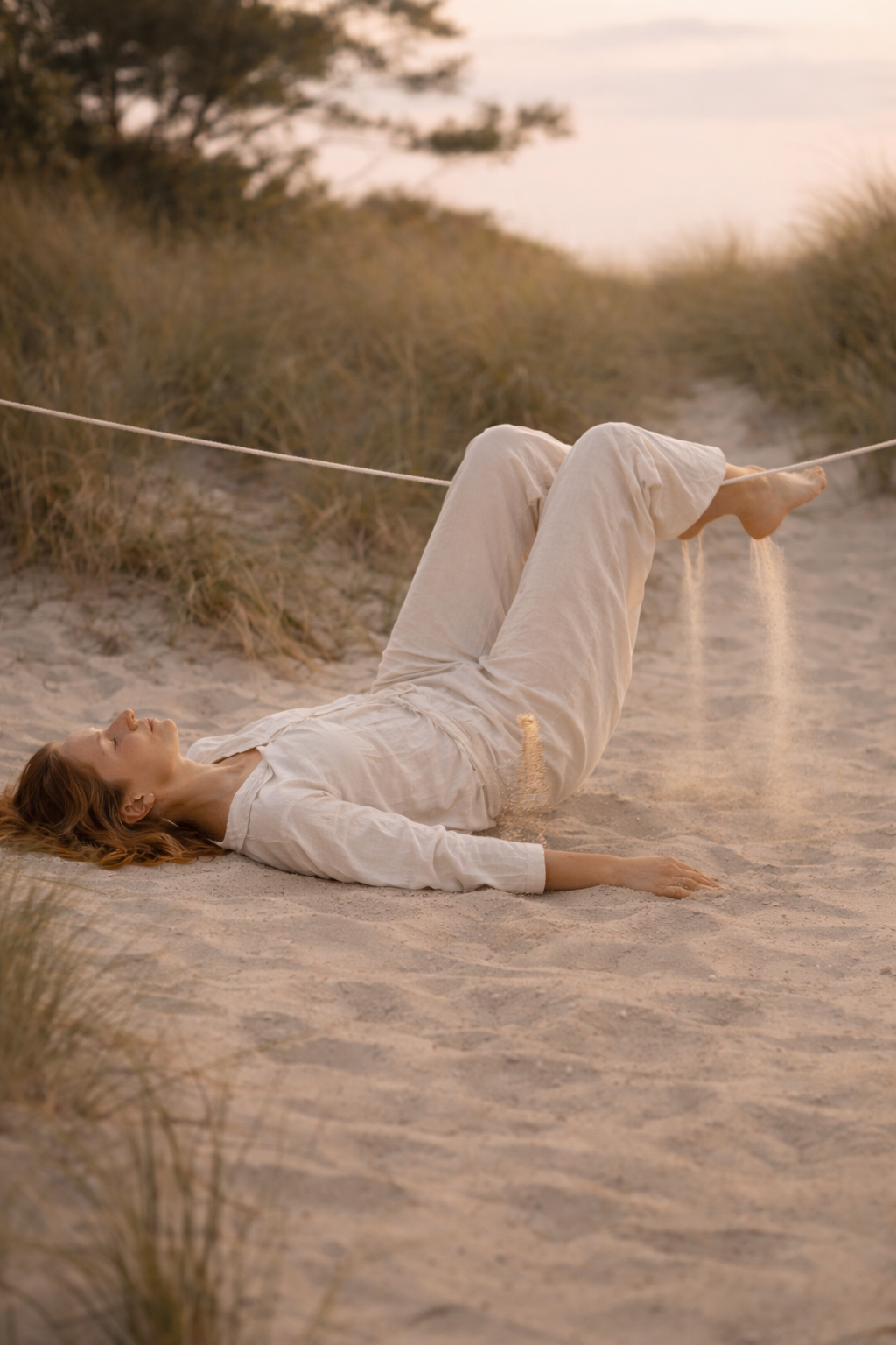 woman in constructive rest for pelvic health