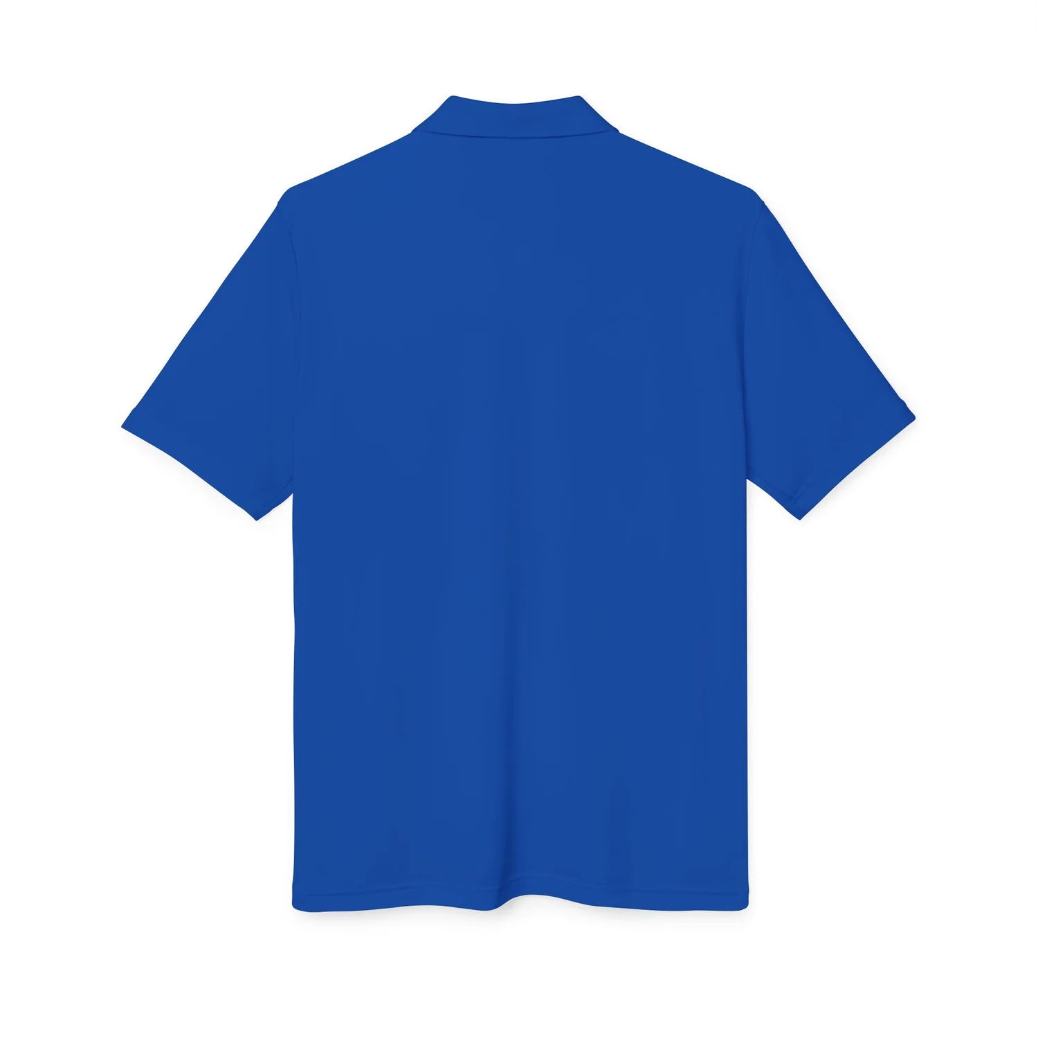 Adidas Unisex Performance Polo - Blue Sluggers Sports Shirt