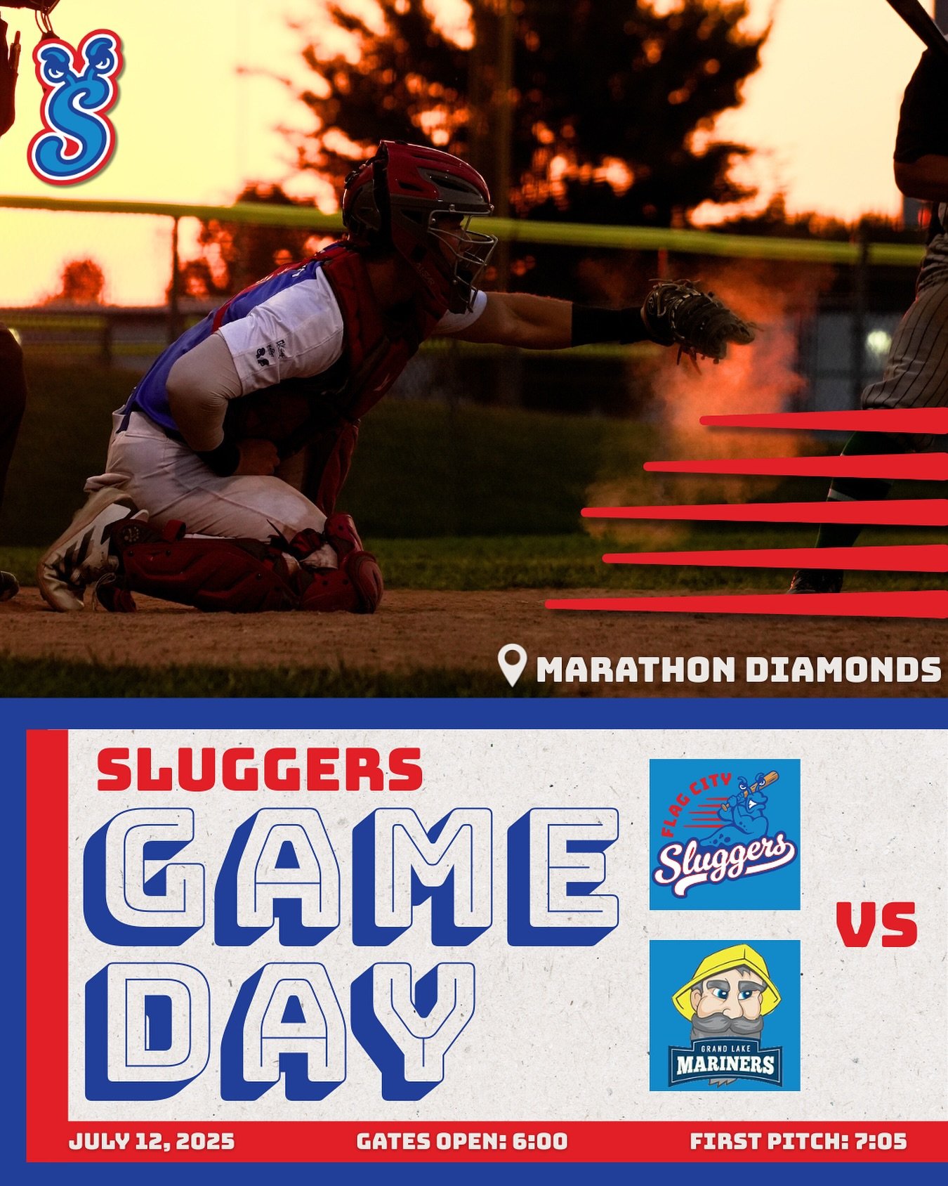 Let’s close out this home stand strong 💪 See your Sluggers tonight at HOME as they face the Mariners before traveling tomorrow 🚌 #GoSluggers
📸: @mje._.media