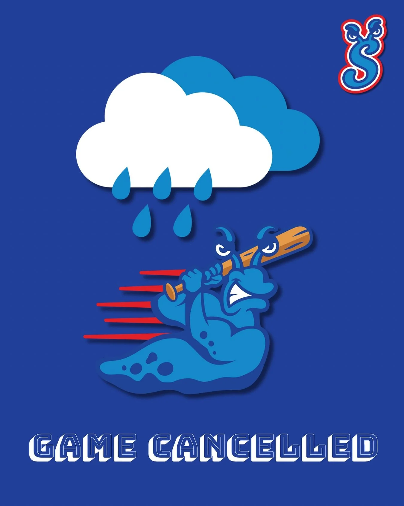 Tonight&rsquo;s [7/26] game vs the Copperheads has been cancelled due to weather coming in 🌩️ Thank you players, fans, sponsors, host families, and everyone who made this season possible! #SluggersSigningOff