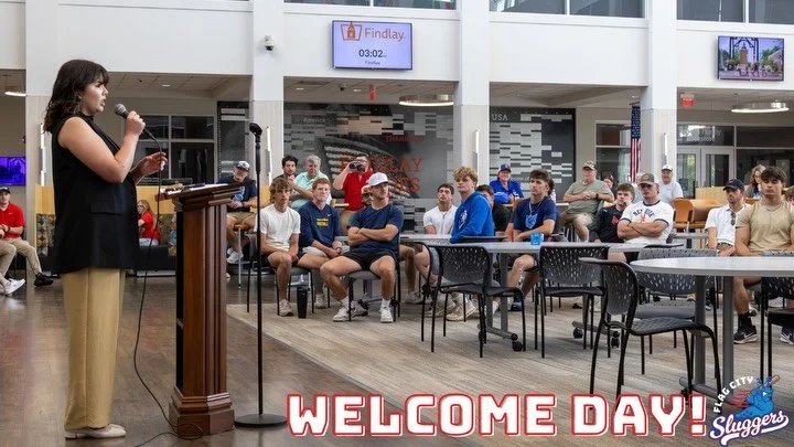 ⚾️ We officially kicked off the season with an incredible Welcome Day at the University of Findlay College of Business and Student Life Center!

Huge shoutout to our amazing lineup of guest speakers who came out to drops some serious wisdom and inspi