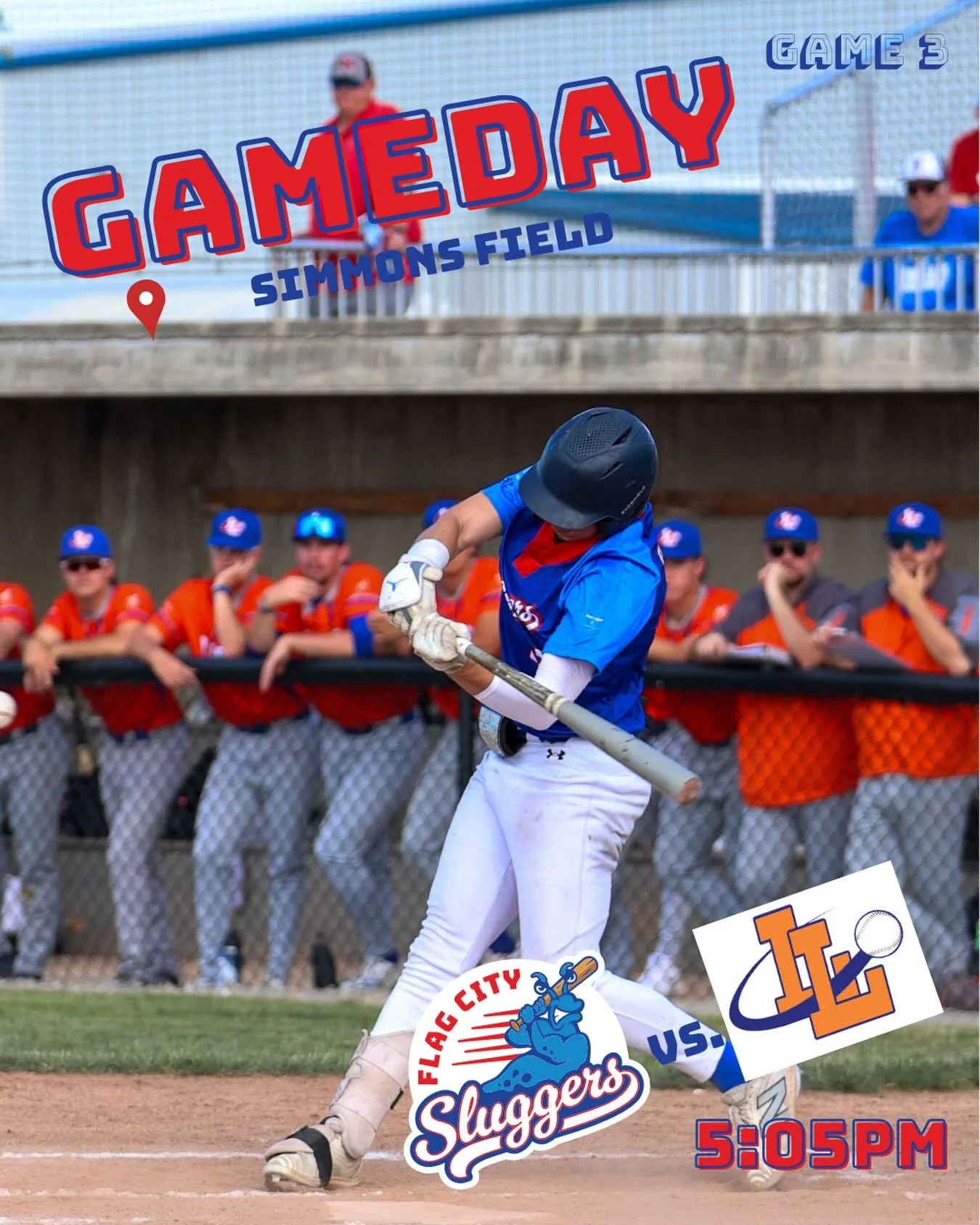 Game 3 is ours for the taking. Time to bring the bats and silence the crowd at Simmons Field! ⚾🔥
#SluggerNation #RoadWin #GLSCL

📸: @zachstewartphoto