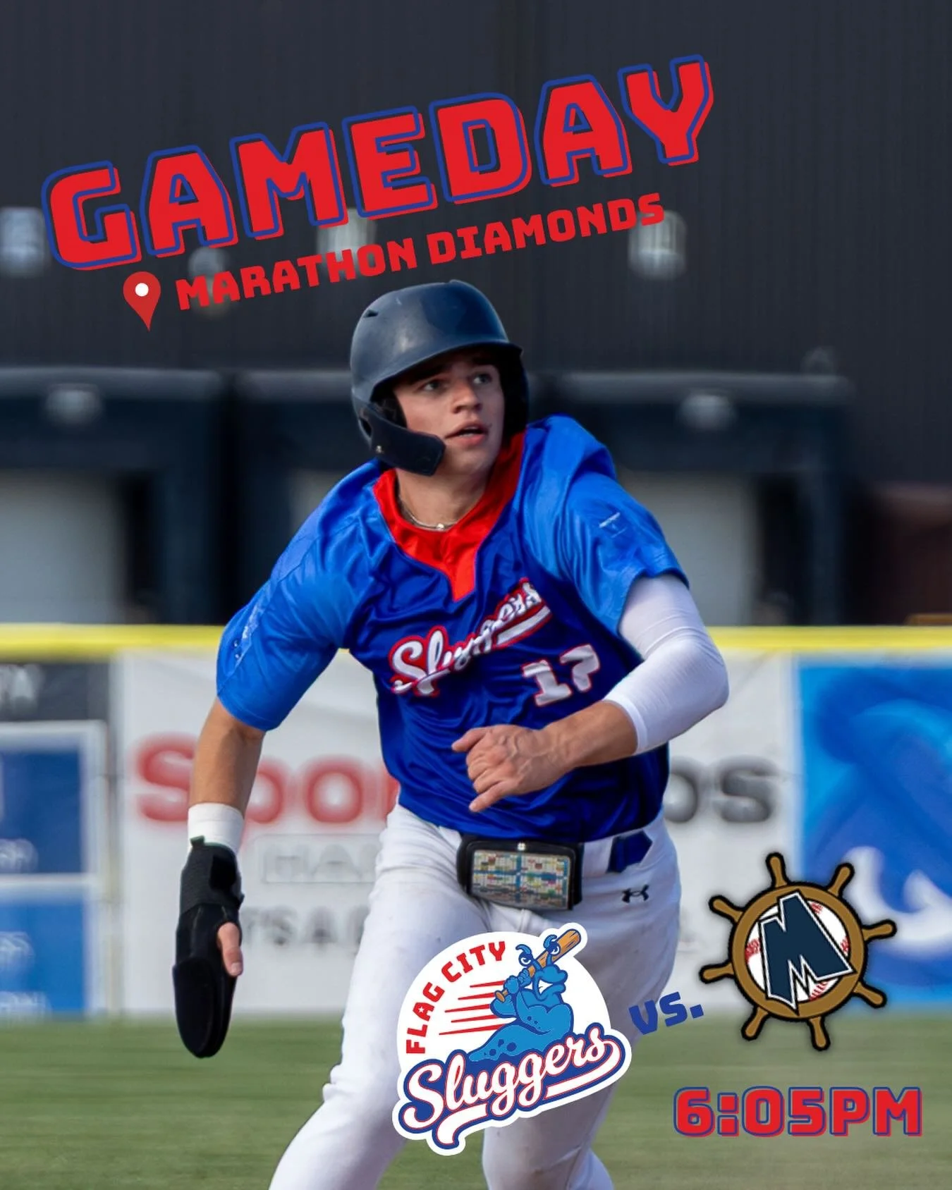 Defend the home turf! 🔥 

The Sluggers are back at Marathon Diamond tonight at 6:05 PM to battle the Muskegon Clippers. Tickets are just $5&mdash;pack the stands and bring the energy! 📣 #RollSluggers #GLSCL

📸: @zachstewartphoto