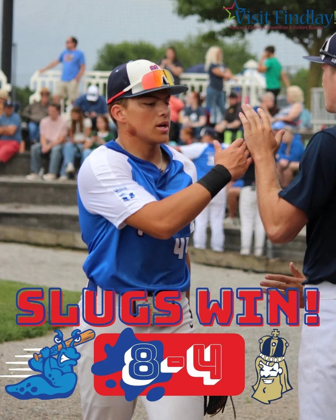 Sluggers take Game 2! ⚾️💥#

The Flag City Sluggers secure an 8-4 victory over the Michigan Monarchs to bounce back in the series! Huge shoutout to Aiden Booth, tonight&rsquo;s Slugger of the Game, for absolutely crushing it at the plate and making p