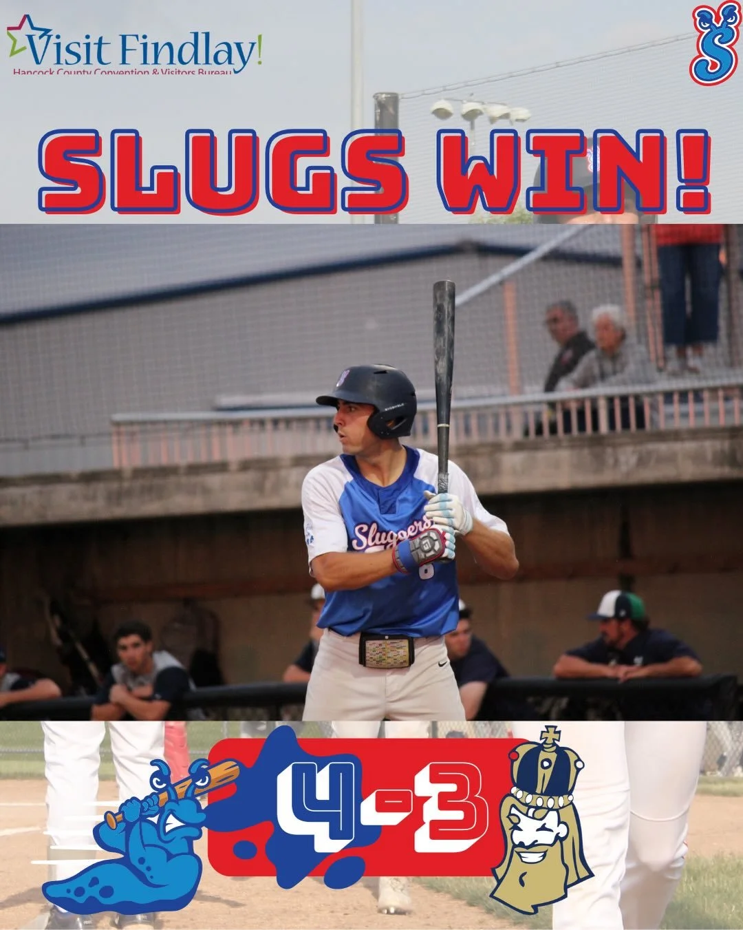 SWEEP SEASON! 🧹💨 

The Flag City Sluggers just took down the Michigan Monarchs to complete the series sweep!

🔥 Slugs of the Game:
 Braylon Sheffel: Shutting it down in the 10th inning to secure the massive save and the WIN! 🛑⚾️
 Braden Sprague: 