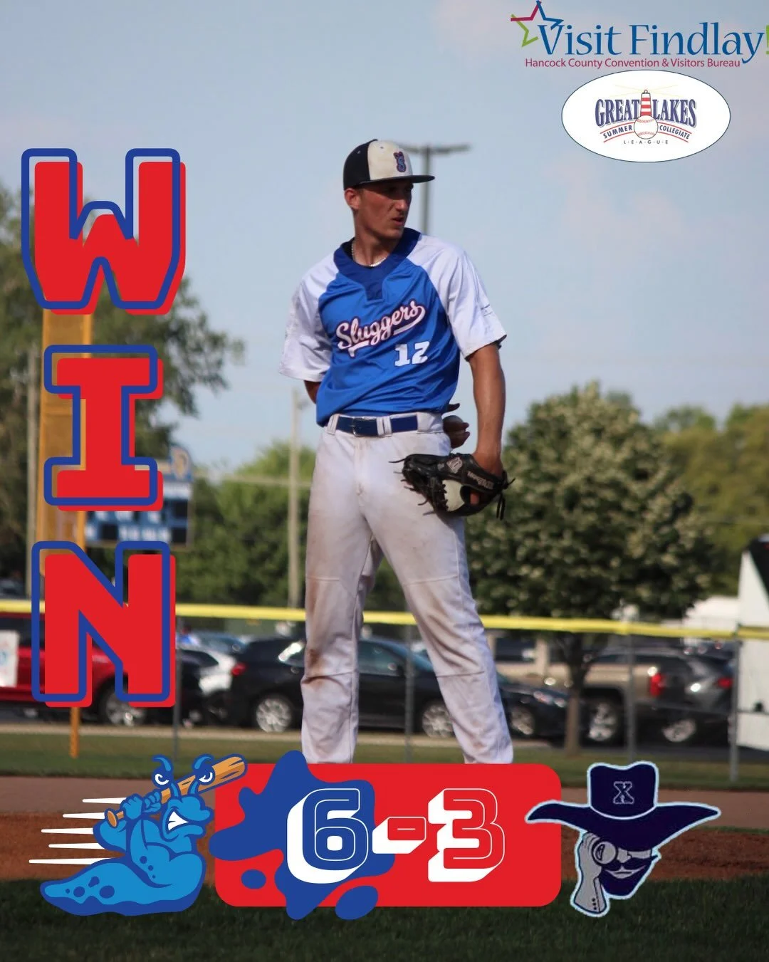 Clean sweep for the Sluggers! 🧹🔥

We take down the Xenia Scouts with a 6-3 win! Huge shoutout to our Slugs of the Game, Miles Mitchell and Ben Best&mdash;both of these guys absolutely earned it tonight! 🪵💪

We&rsquo;re back at it tomorrow as we h