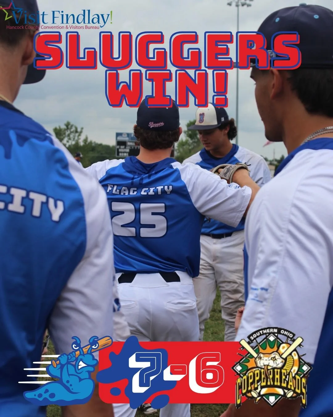🔥 WALK-OFF MAGIC! 🔥

What a finish! The Flag City Sluggers secure a thrilling 7-6 win in the bottom of the 9th! A massive shoutout to Trent Smith for delivering the ultimate game-winning hit when it mattered most! 🙌⚾️

We&rsquo;re back on the road