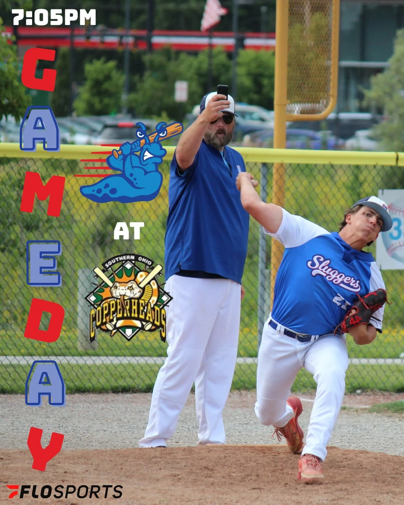Road trip to Bob Wren Stadium! 🚌 

The Sluggers face the Copperheads tonight at 7:05 PM.

Tune in live on @FloSports to catch every pitch! ⚾️🔥 

#SluggersBaseball #GameDay