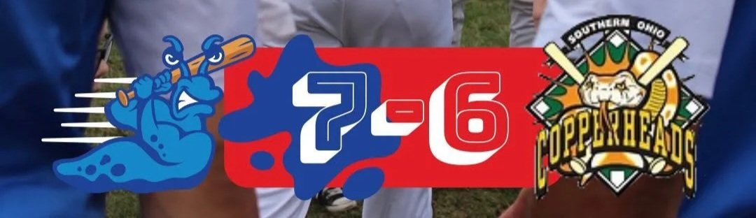 Sluggers Walk Off Copperheads 7-6 After Late-Inning Drama
