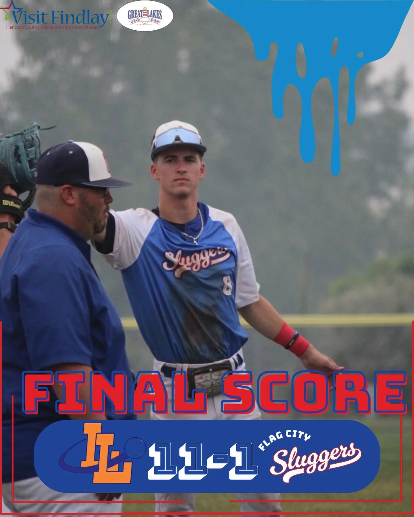 Tough loss tonight against the Lima Locos (11-1), but we&rsquo;re ready to bounce back! ⚾️ 

Sluggers are back at the Marathon Diamonds tomorrow night for Game 3 at 6:05 PM. Come out, show some love, and support the boys! 🧢🔥

#SluggersBaseball #Gam